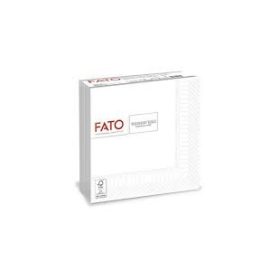 	 Fehér szalvéta 33x33 2 rtg 1/8 hajt.Fato 50 db/csomag