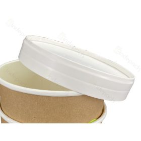 Öko leveses papírtégely tető 500 mil.