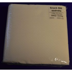 1rétegű fehér 17x17 cm - 600 lap/csomag 